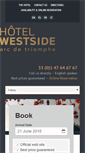 Mobile Screenshot of hotelwestside.com